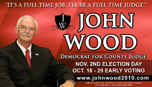 John Wood For Cameron County Judge